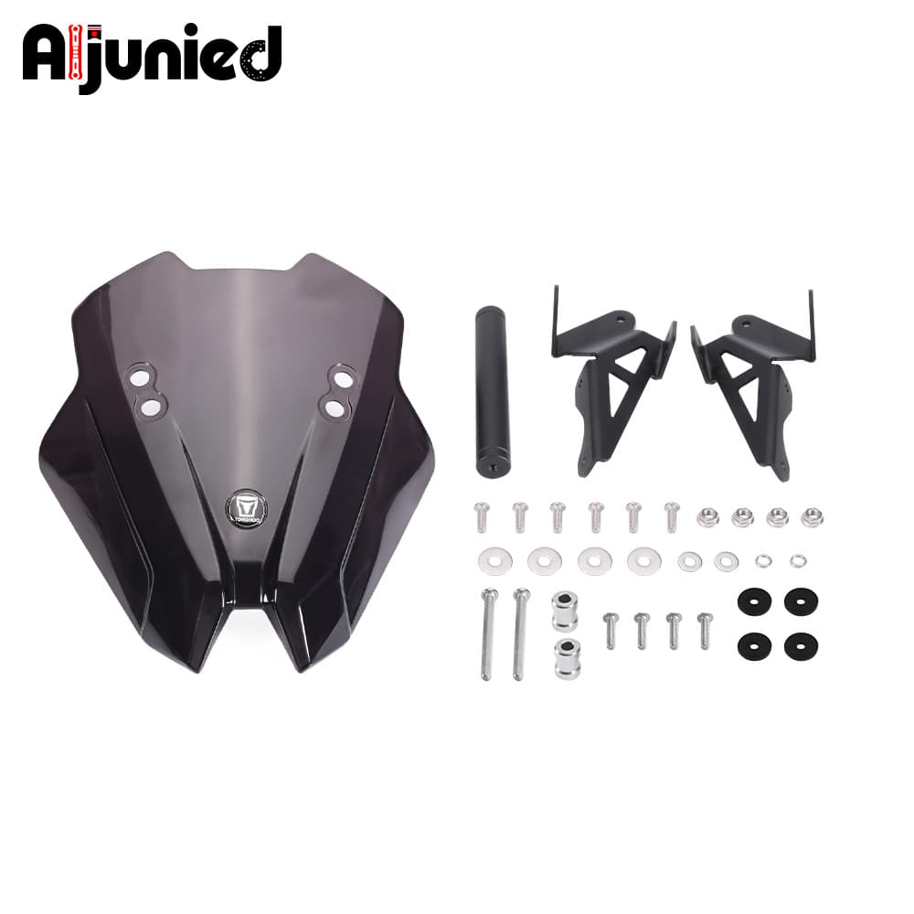 Compatible with Kawasaki Z900 SE Windshield Extension Bracket Windshield Front Visor Deflector Windshield Accessories