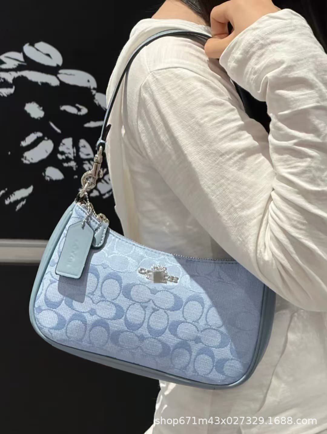 C Brand Factory Direct 26 New Style Women's Bag teri25 Underarm Bag Shoulder Crossbody Mahjong Bag Crescent Bag