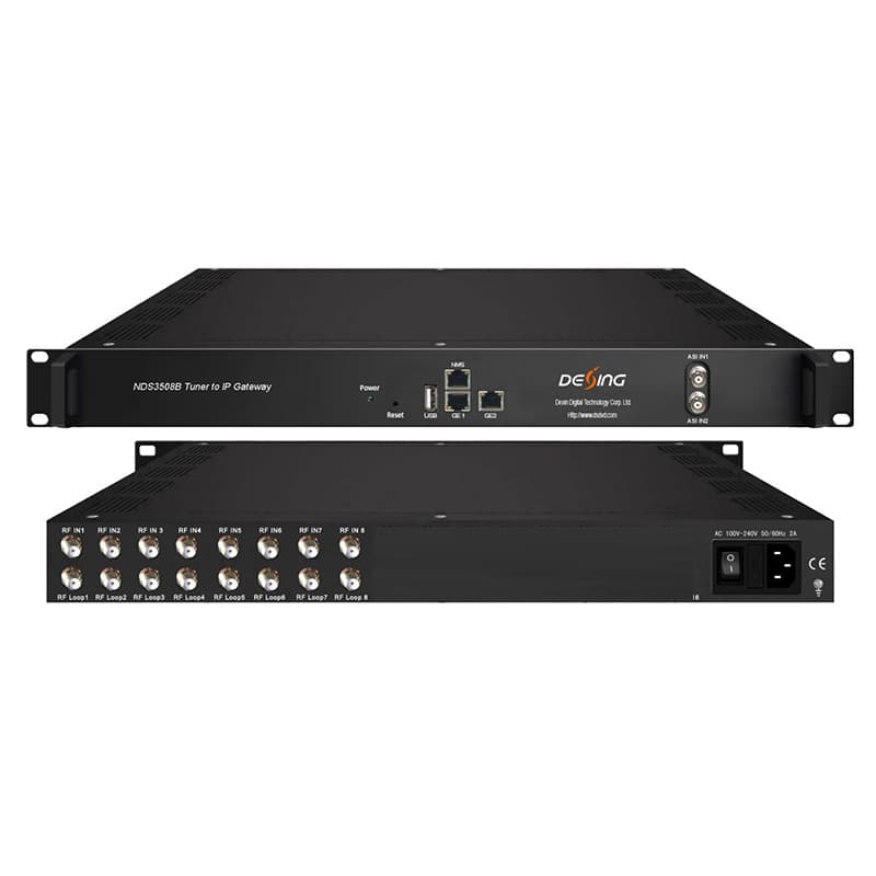 8 12 DVB-S2 DVB-T2 ISDB ATSC DVB-C Tuner conver IP an ASI