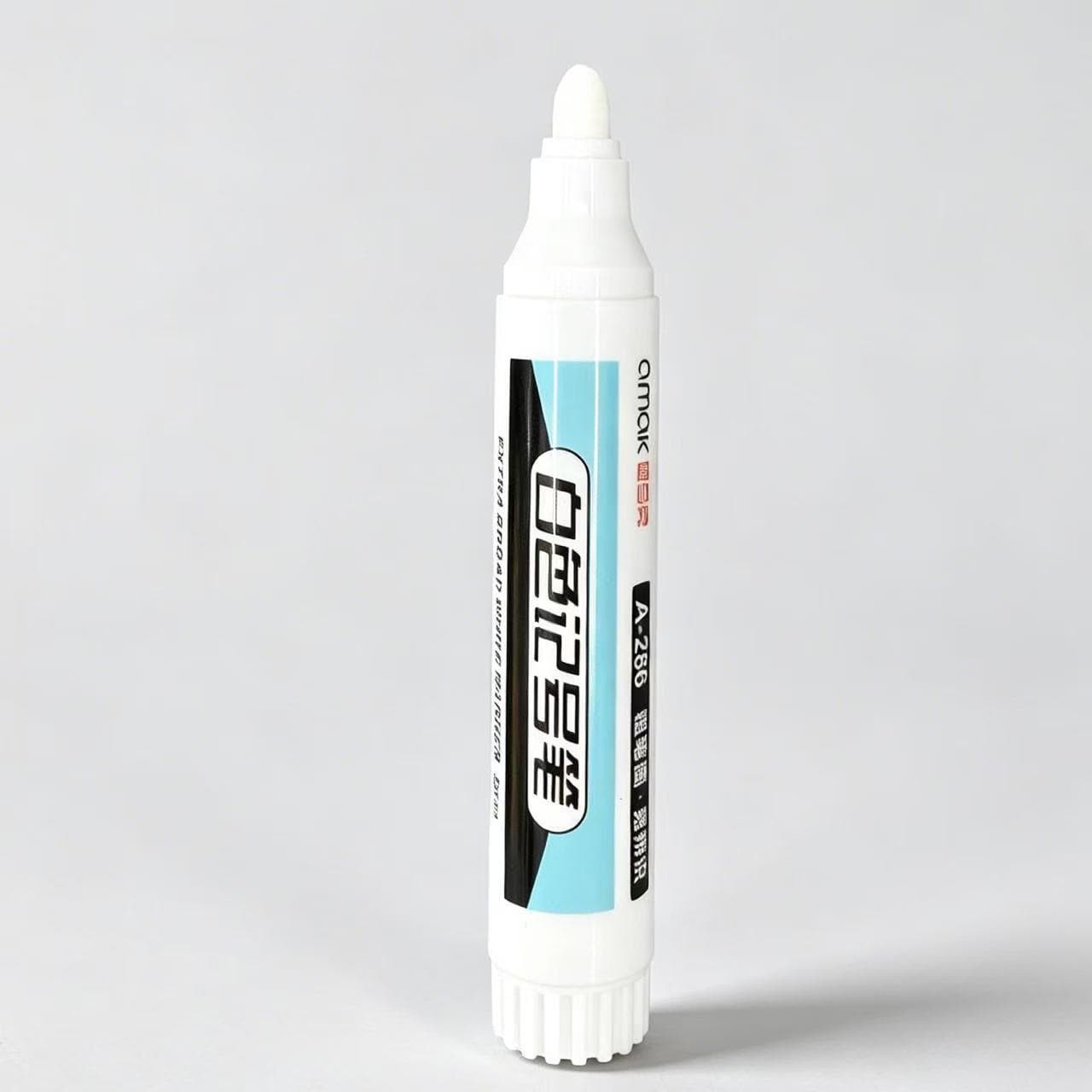 Zhipai Marker Pen Black Large Capacity Thick Tip Logistics Special Pen Refillable Oil-Based Marker Pen