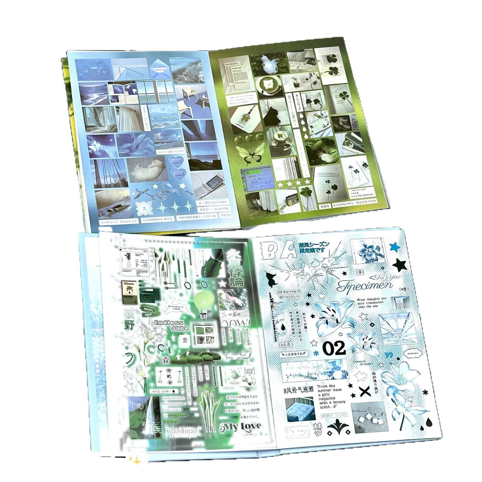 DIY Self-Expression Retro Japanese Emoji Sticker Book for Journal Decoration, Vintage Style
