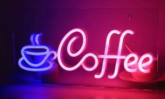 Cross-border LED Acrylic Neon Light Gaming Ambient Light Creative Decorative Light Internet-Famous Bar Shaped Wall Decor