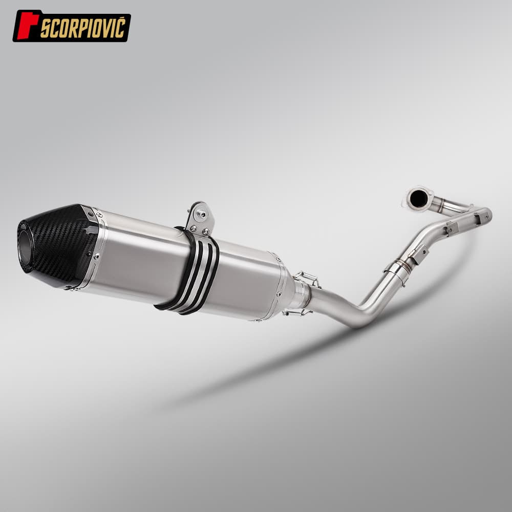 ATV All-Terrain Sand Dune Off-Road Motorcycle RAPTOR 700R Raptor 700 Front Header Pipe and Muffler Silencer
