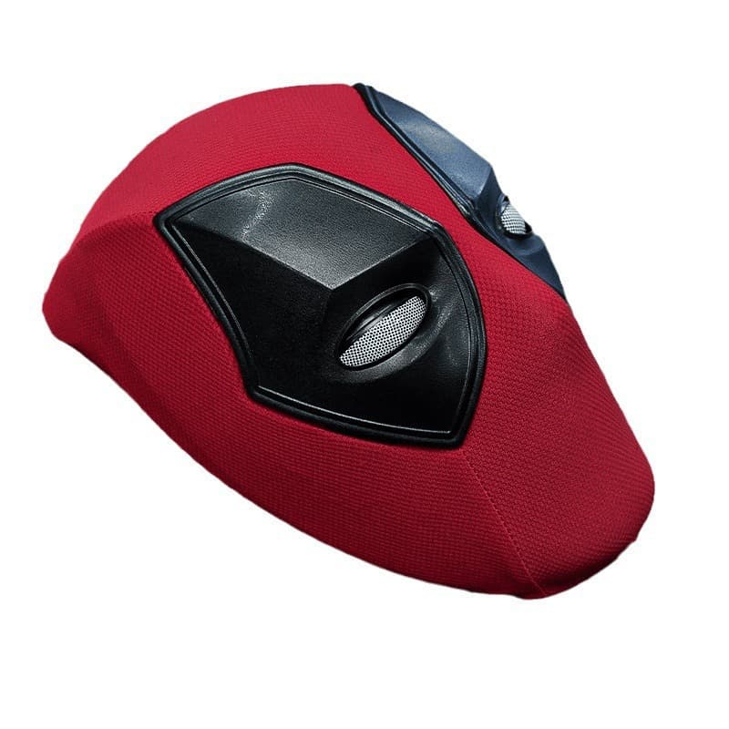 Deadpool Mask with Motorized Spider-Man Helmet, Blinking Eyes, Light-Up Cosplay Mask, Marvel Wolverine Toy