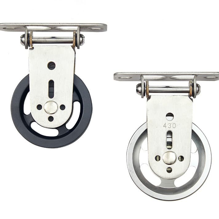 Large wheel steel wire swivel pulleys, fitness equipment pulleys / aluminum alloy groove wheels / nylon pulleys, fitness equipment accessories