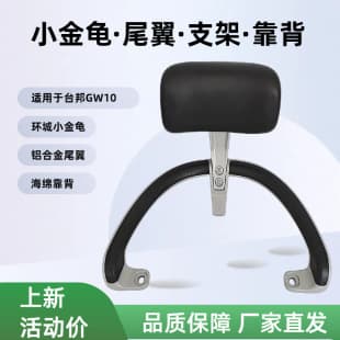 Short rear backrest handle tail wing for Taibang GW10 Senda electric scooter