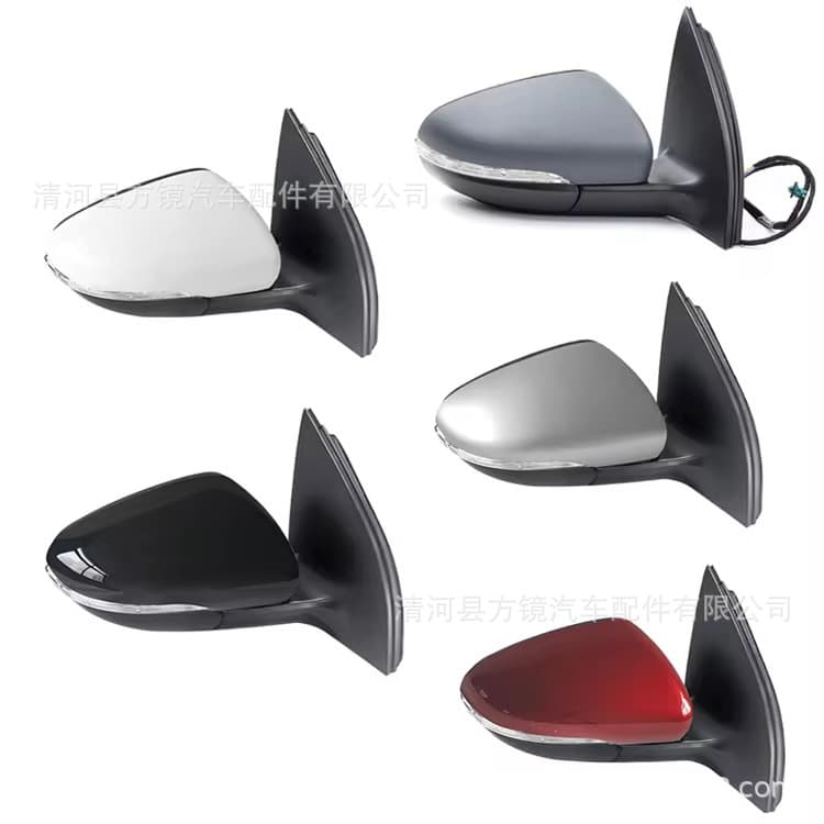 Compatible with 2010-2014 Golf GTI 6-Wire Mirror Assembly Rearview Mirror