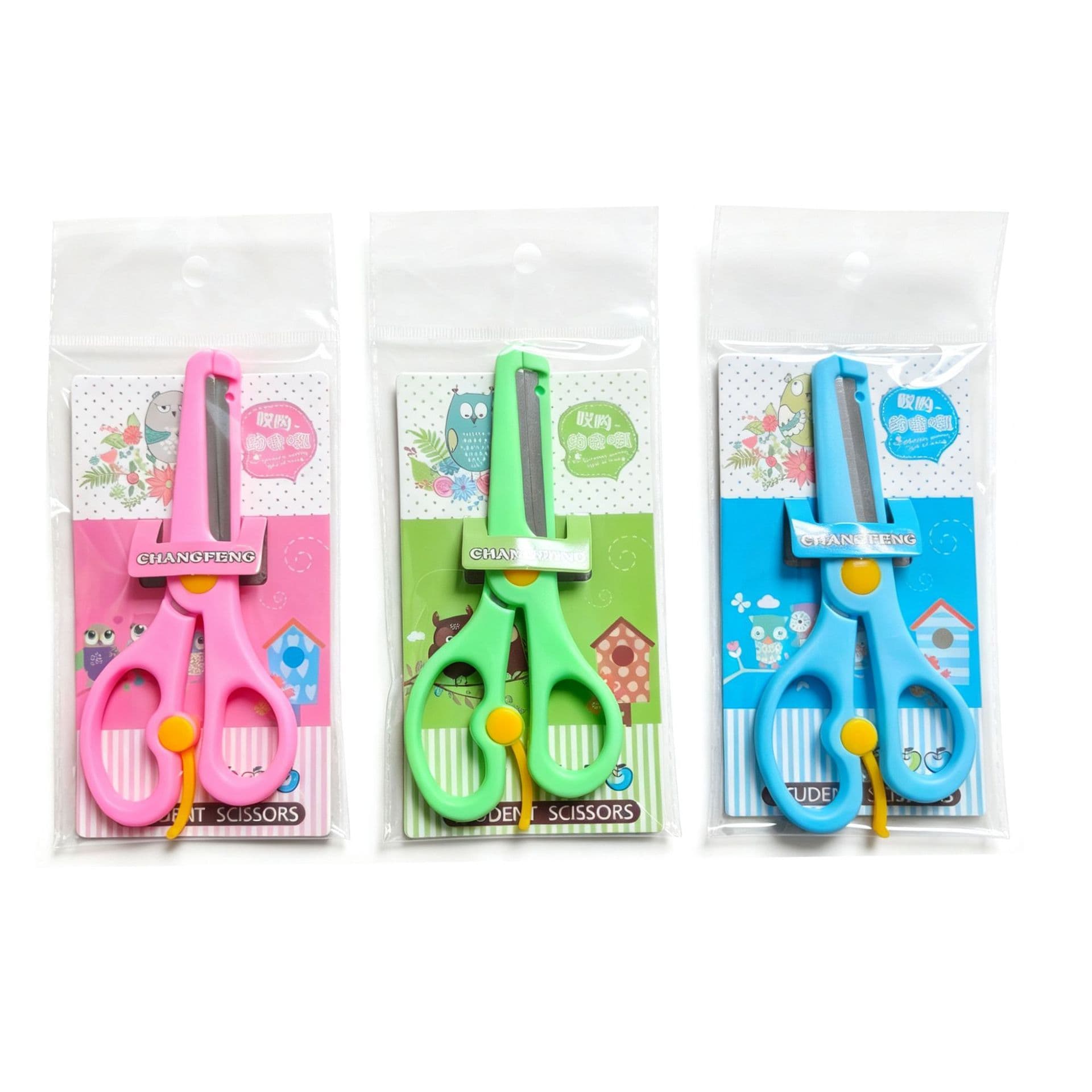 Factory price direct sales spot labor-saving art elementary school students kindergarten students cartoon safety hand scissors
