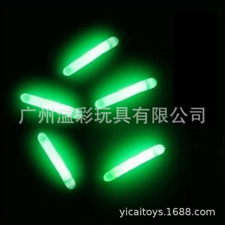 3*25mm glow stick 1 inch green fluorescent stick luminous stick 2.5cm fluorescent stick 1 inch mini fluorescent stick