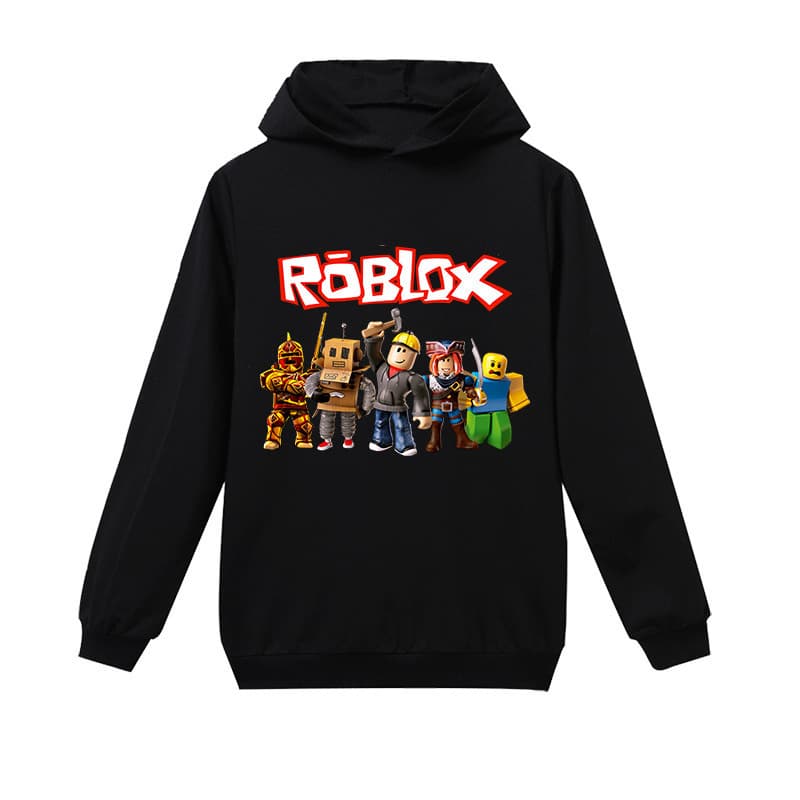 Cartoon Print Kids Hoodie Short Sleeve Cross-Border E-commerce Cartoon Print Pattern Kids Hoodie Sweatshirt Children's Clothing