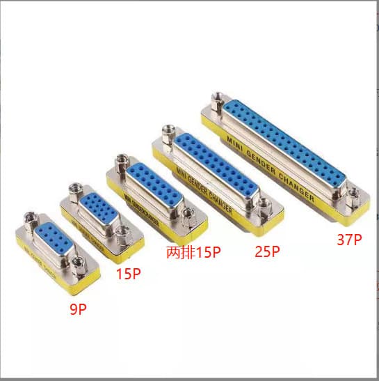 DB9 DB15 DB25 Pin Serial Port DP Adapter 232 COM Adapter Male to Male Male to Female Female to Female