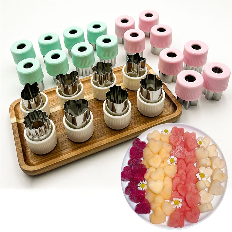 Fruit Stamp Mold Butterfly Pasta Baby Food Small Wonton Flower Cutter Cookie Press Embosser