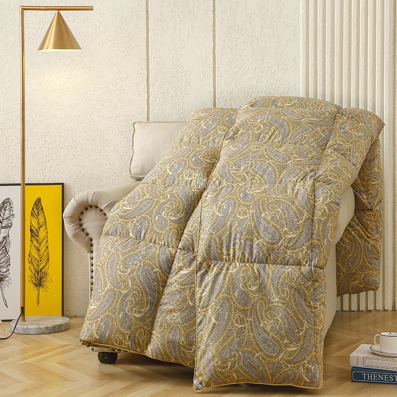 TikTok Shein TEMU Cross-border Home Textile Down Alternative Quilt Winter Blanket Gift Quilt Core Live Streaming