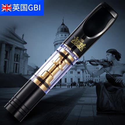 Grand Boat Cigarette Filter Mouthpiece, Reusable, Washable Metal Filter, Men's Smoking Accessory, Healthy Smoking Tool
