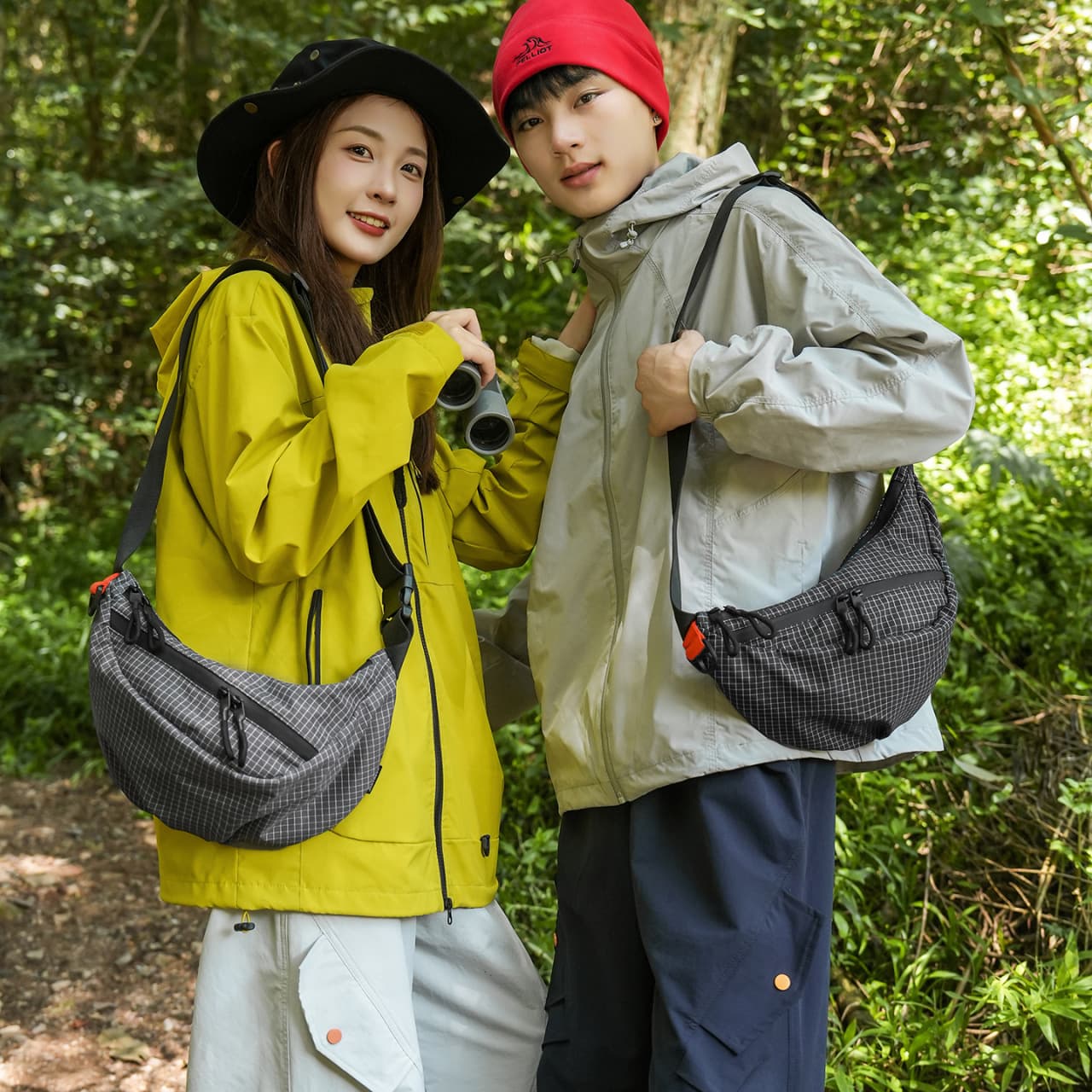 Grid Canvas Dumpling Bag Women Casual Large Capacity Shoulder Underarm Bag Niche Ins Versatile Commute Crossbody Bag