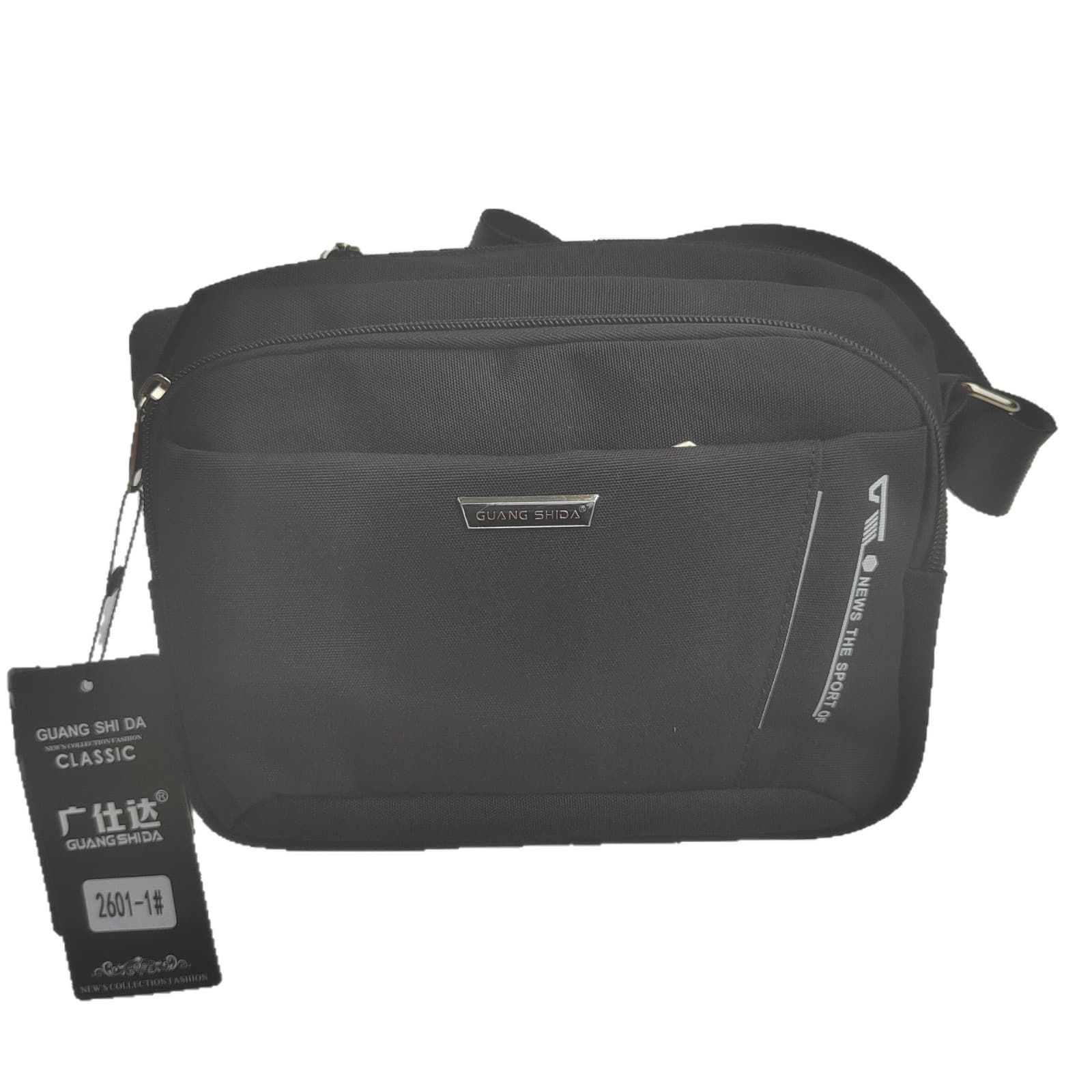 2601 Guangshida Men's Thickened Oxford Cloth Multi-Layer Cash Bag Business Bag Men's Crossbody Bag Casual Bag Single Shoulder Bag