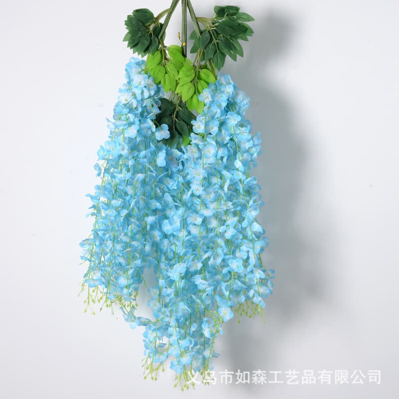 Blue Artificial Flowers for Weddings, Celebrations, Halls, and Home Decor – Faux Roses, Fake Plastic Flowers Wholesale