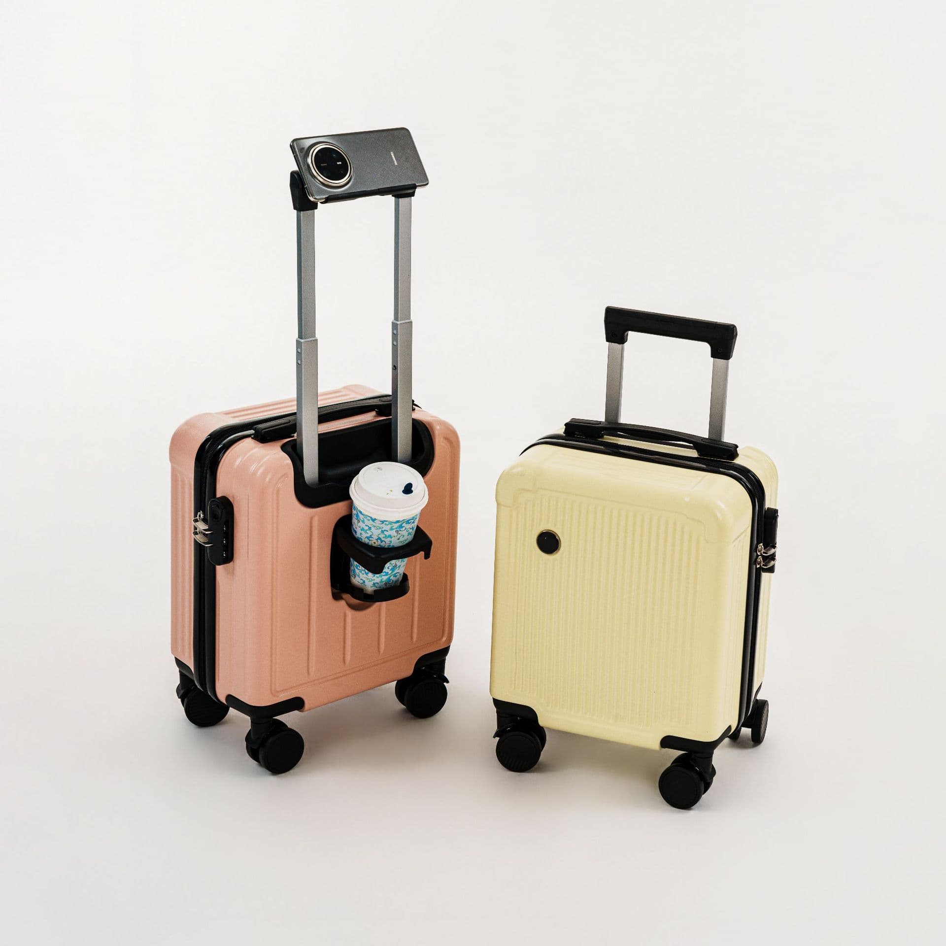 Mini Suitcase Small 14-inch Spring and Autumn Airlines 20×30×40 Carry-On Luggage Travel Trolley Case