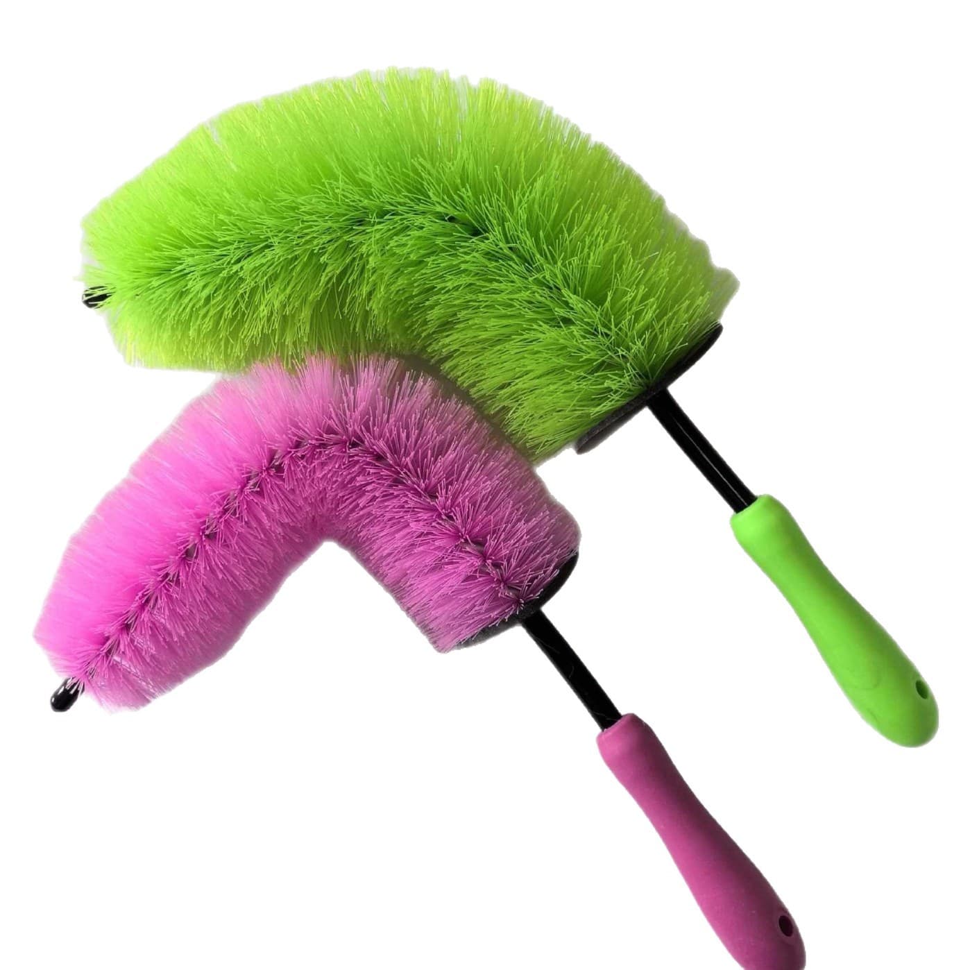 Car Christmas Tree Anti-Splash Tire Brush, Hard Bristle Wheel Hub Cleaning Brush for Beauty Detailing