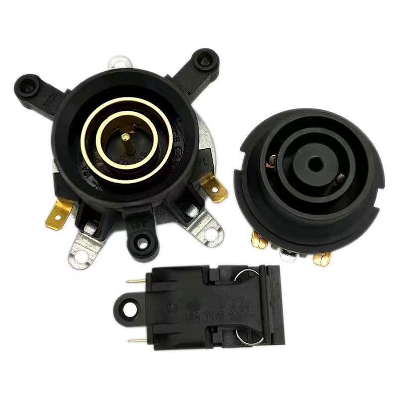 Coupling Accessories Connector Plug Set Water Heater Base with Switch Electric Kettle Three-Piece Switch Socket