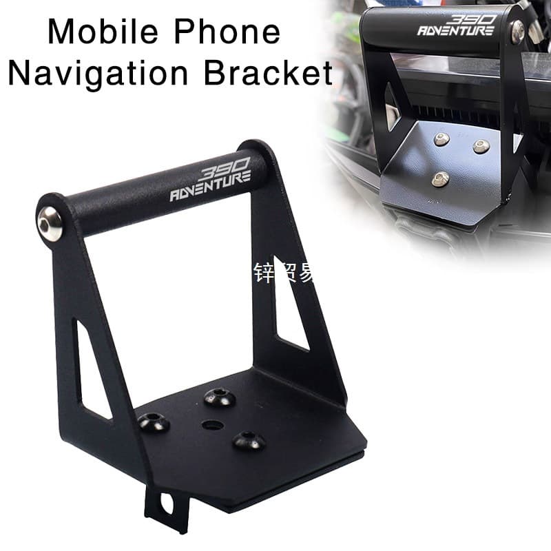 Motorcycle Accessory Phone Mount Bracket with GPS Navigation Plate Mount for 390 790 890 Adventure 390 79