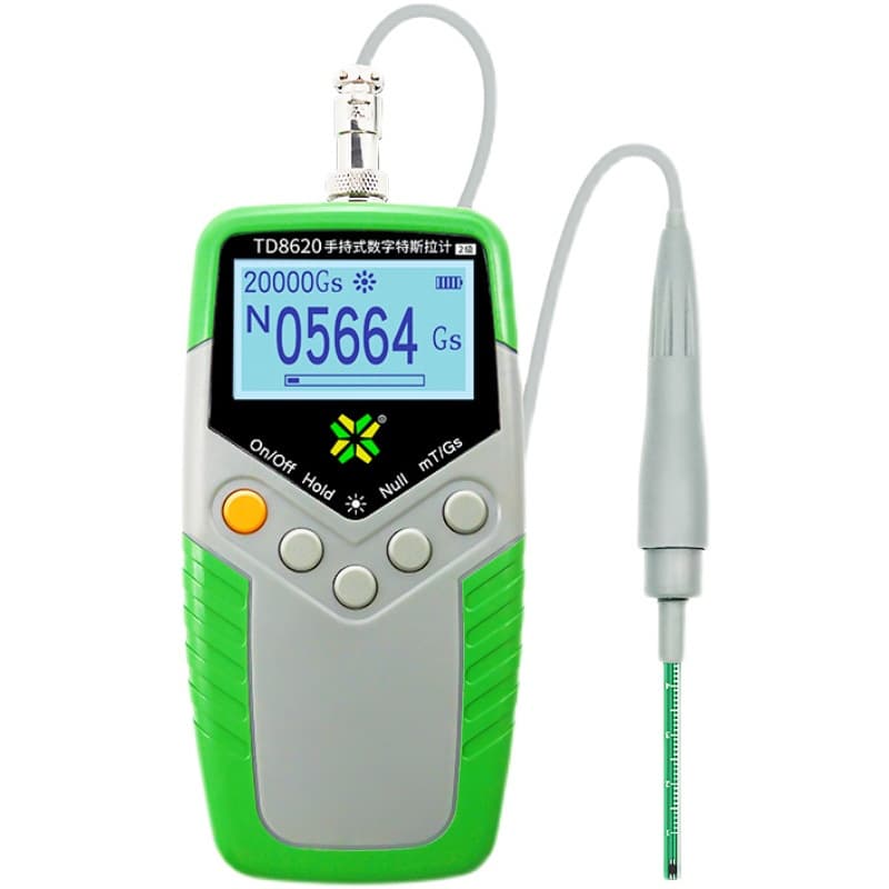High Precision Teslameter Portable Gauss Meter Digital Magnetic Field Detector Tianheng TD8620-5