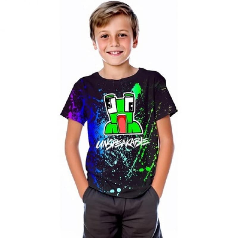 New 3D Movie Sonic the Hedgehog 2 Merchandise SONIC Printed Short Sleeve T-Shirt Kids Cartoon Top