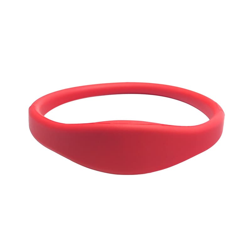 Food-Grade NFC Silicone Wristband Skin-Friendly Smart Wearable IoT Application Custom Silicone Bracelet for Scenic Spots and Hotels