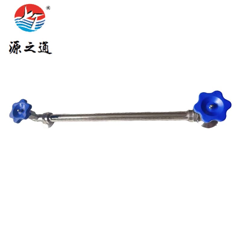 304 stainless steel quick-install level gauge glass tube water level gauge with guard high temperature corrosion-resistant boiler level gauge