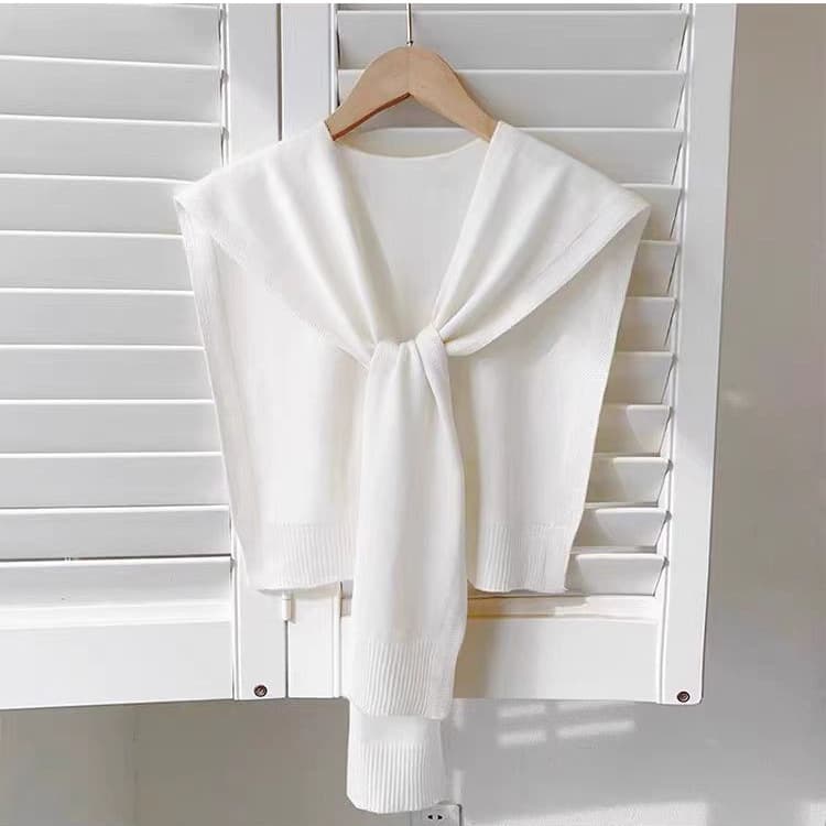 Air Conditioning Room Small Shawl for Women, Neck Protection, New Qipao Outer Knitted Fashion High-End Summer Thin, Pairs with Dresses