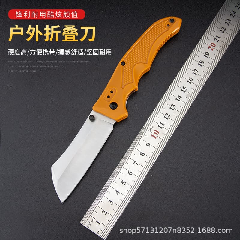 Factory Wholesale Folding Knife Stainless Steel Folding Knife Camping Survival Knife Multi-Functional Folding Knife Outdoor Self-Defense Knife