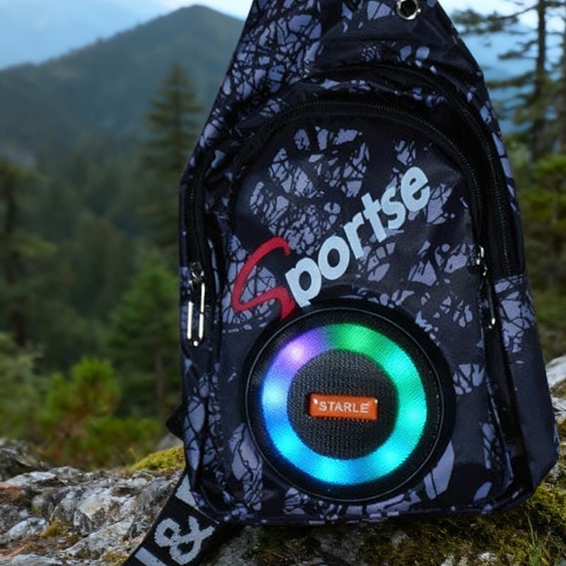 2026 Crossbody Backpack Wireless Bluetooth Speaker, Portable Mini Speaker, Cycling Bluetooth Speaker, Outdoor Loud Volume