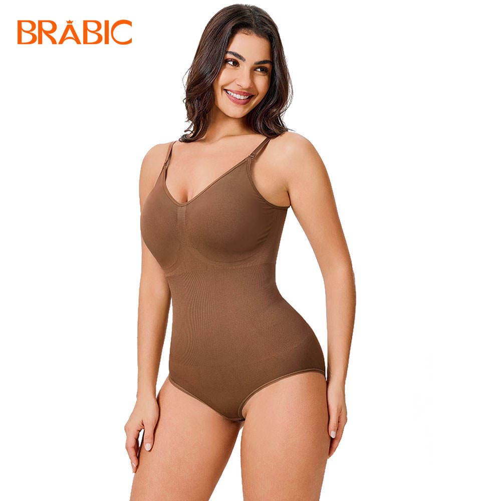 Hot-selling women's light shaping body shaper for cross-border e-commerce, smooth curves, tummy control shapewear bodysuit wholesale