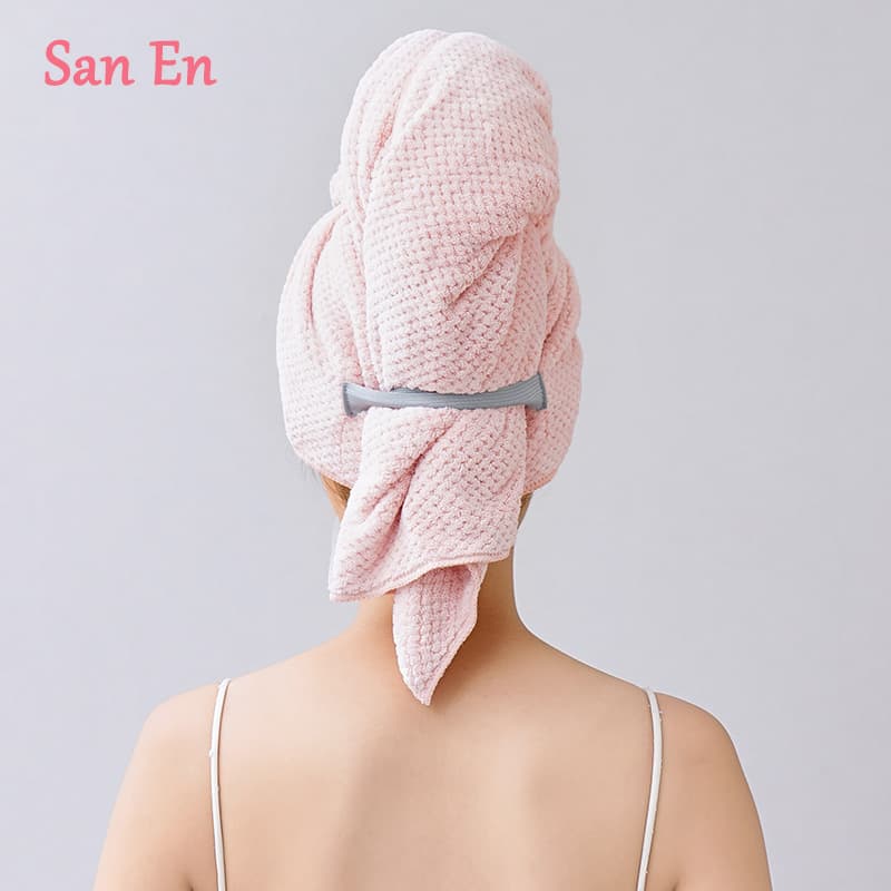 Women's 60*100 Coral Fleece Hair Drying Towel, Cross-border E-bandage, Water Absorbent, Quick-drying, Wholesale, Customization