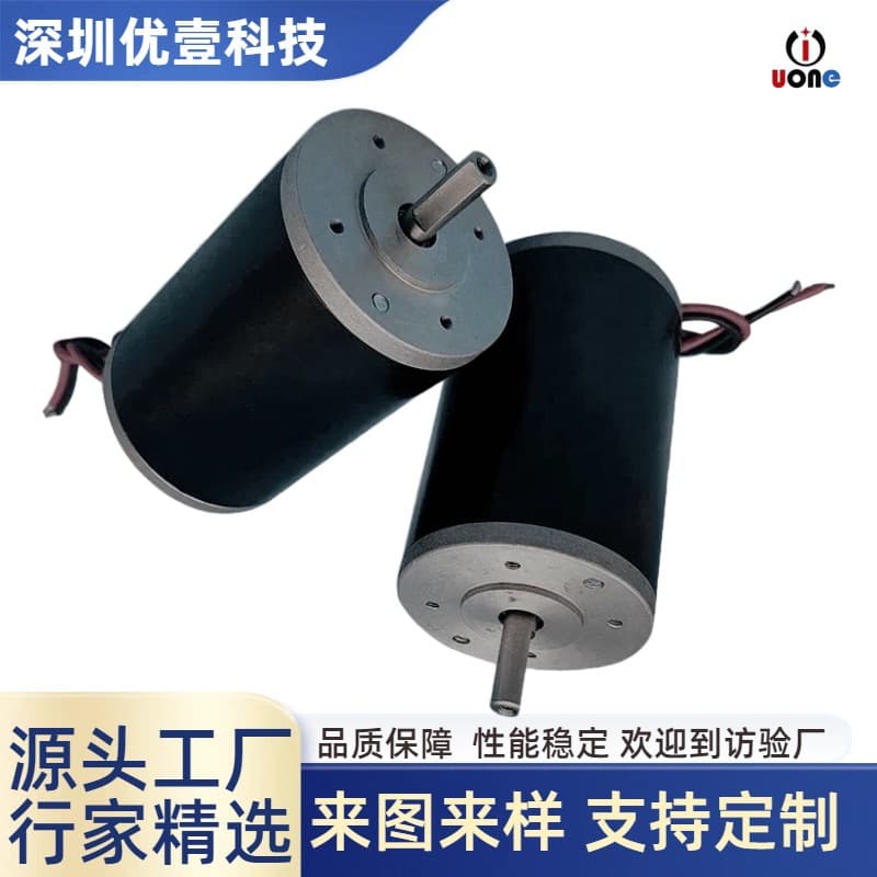D63 Brushed Motor 12V DC Motor 24V Push Rod Motor High Speed High Power Micro Motor