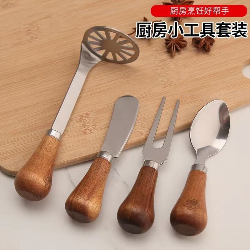 Super Practical Chubby Handle Masher, Thickened Stainless Steel Potato and Purple Sweet Potato Press Tool