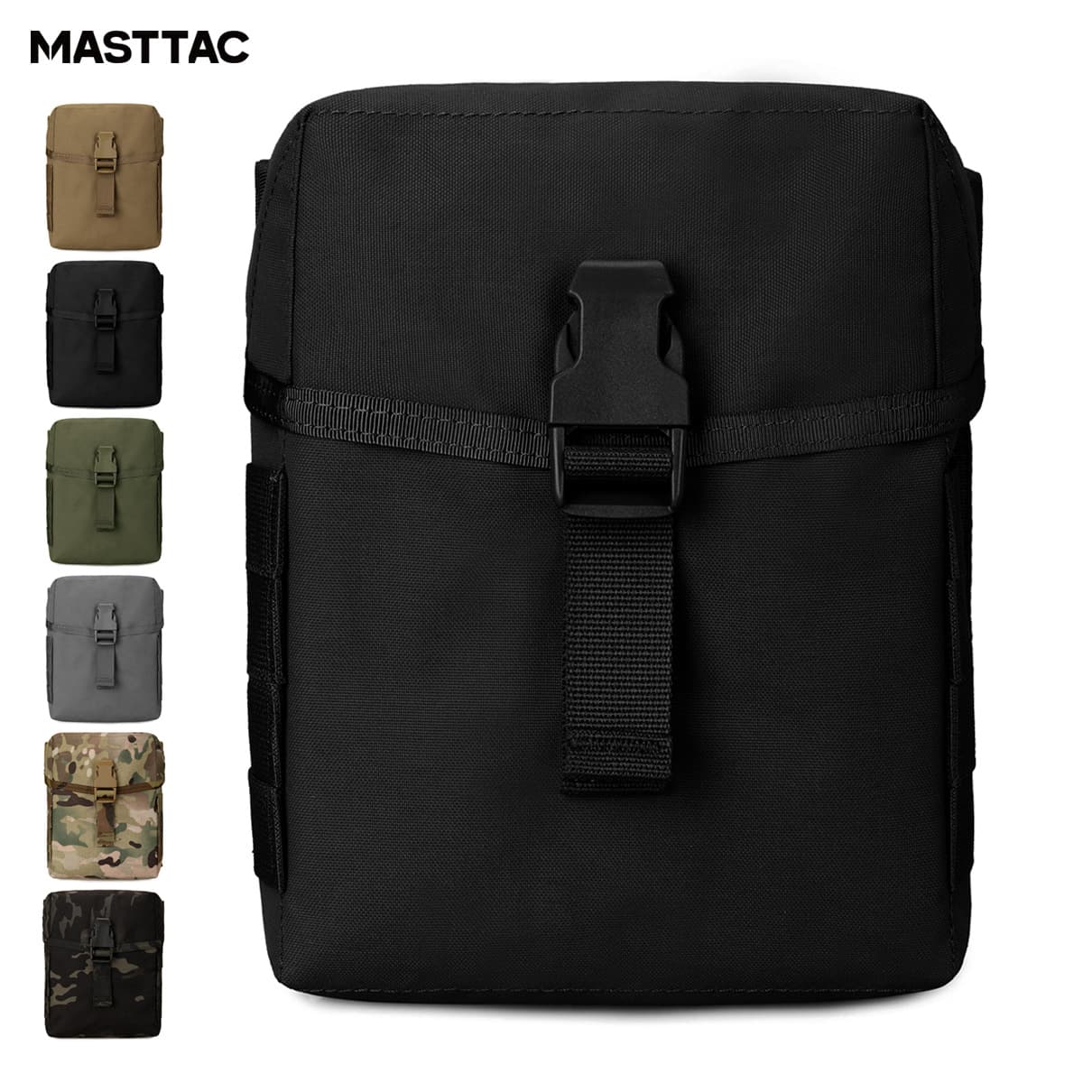 MASTTAC 7004 Tool Kit 500D Nylon Tactical Storage Utility Pouch MOLLE Side Pouch Magazine Pouch