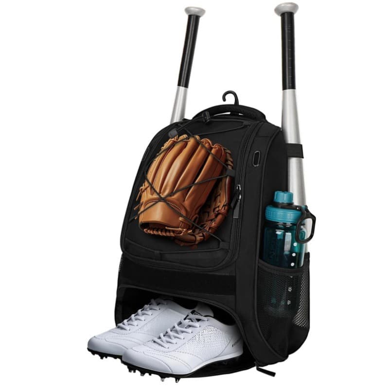 Cross-border Hot Selling Baseball Backpack Softball Storage Backpack Baseball Sports Equipment Bag Portable Backpack Gym Bag