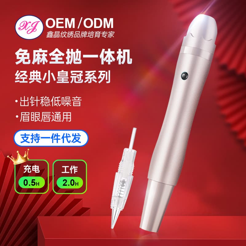 Xin Jing tattoo screw small waist tattoo machine eyebrow tattoo machine eye contact lens line small tattoo floating lip mts microneedle instrument tattoo