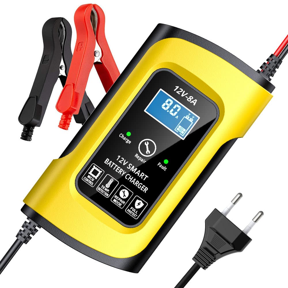 12V8A car battery charger 12v charger motorcycle battery charger lead-acid AGM charger