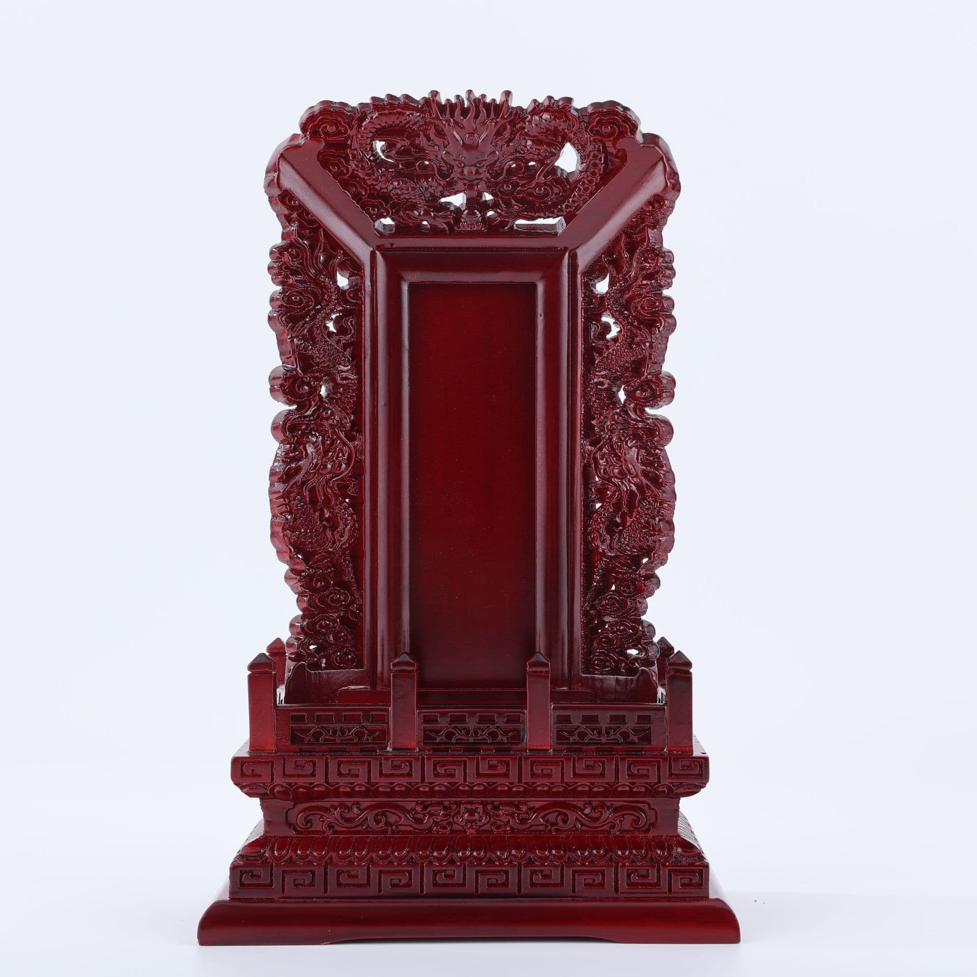 Solid Wood Ancestral Tablet for Temple, Shrine, and Ancestor Worship