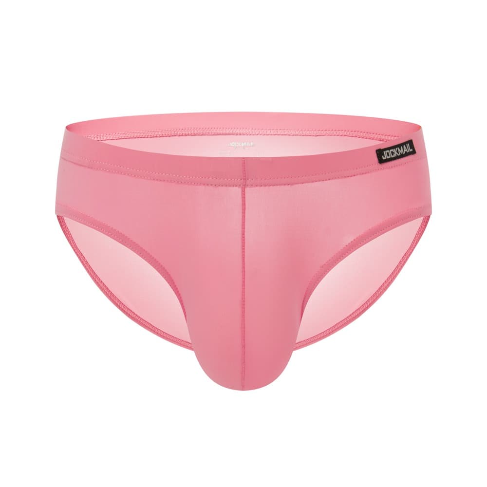 Large Pouch Bulge Men's Underwear Men's Triangle Briefs Ultra-Thin Ice Silk Triangle Briefs Sexy Lingerie