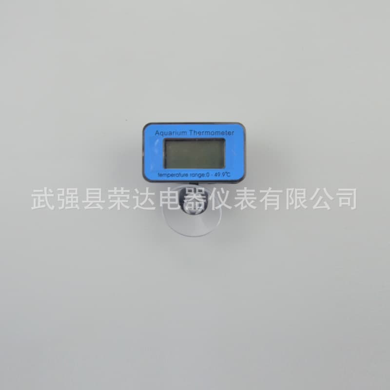 Aquarium Electronic Thermometer LCD Water Temperature Gauge Built-in Submersible LED Display Fish Tank Thermometer