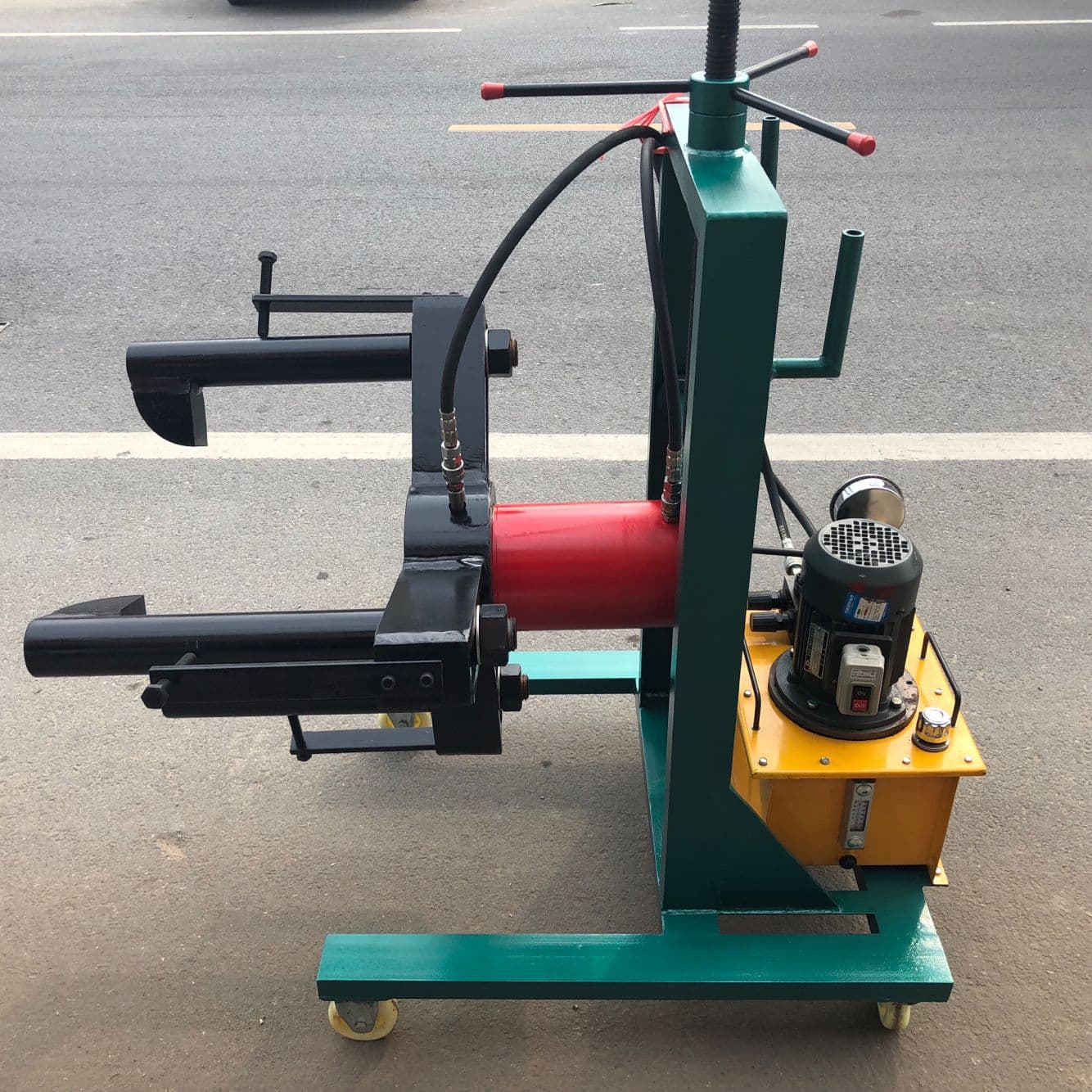 Electric Hydraulic Puller Vehicle-Mounted Hydraulic Puller FBL100200300 Three-Jaw Bearing Puller