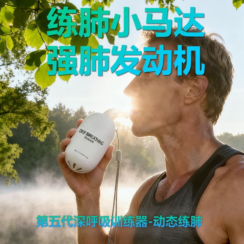 New Breathing Trainer, Vibrating Sputum Clearing Device, Amazon Cross-Border New S2 Deep Breathing Trainer
