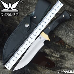 Factory Stock Outdoor Knife Camping Knife Survival Knife Fixed Blade Self-Defense Pocket Knife Handle Meat Knife