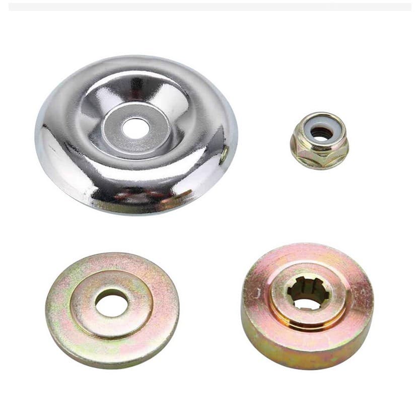 Factory Lawn Mower Accessories Work Head Parts Fixed Blade Upper and Lower Gaskets Protective Cover Reverse Thread Nut