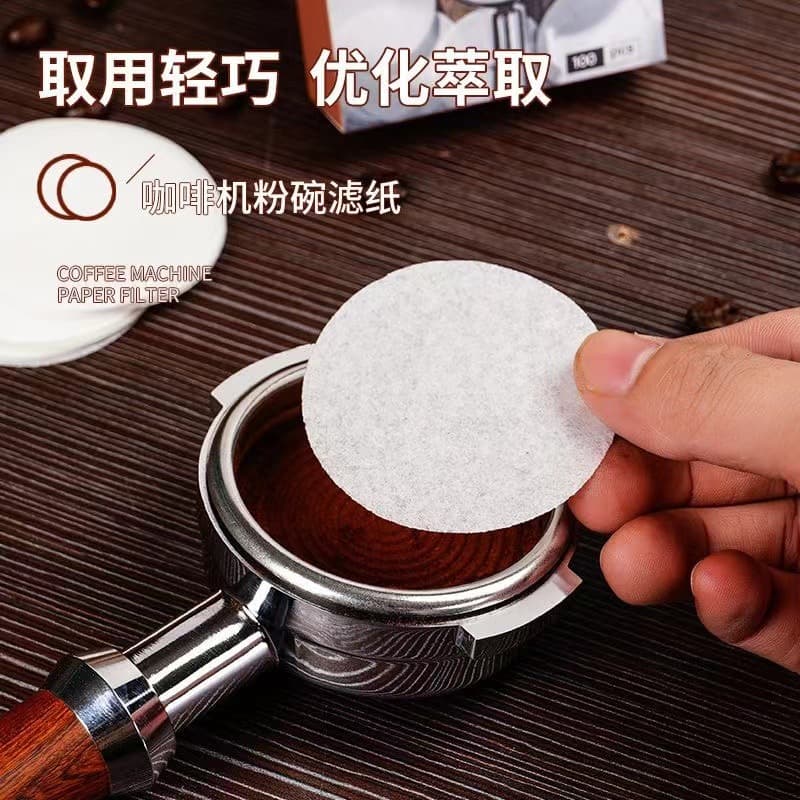 No.3 Filter Paper, No.6 Moka Pot Specific Filter Paper, Stainless Steel Coffee Pot Dedicated Round Coffee Filter Sheets