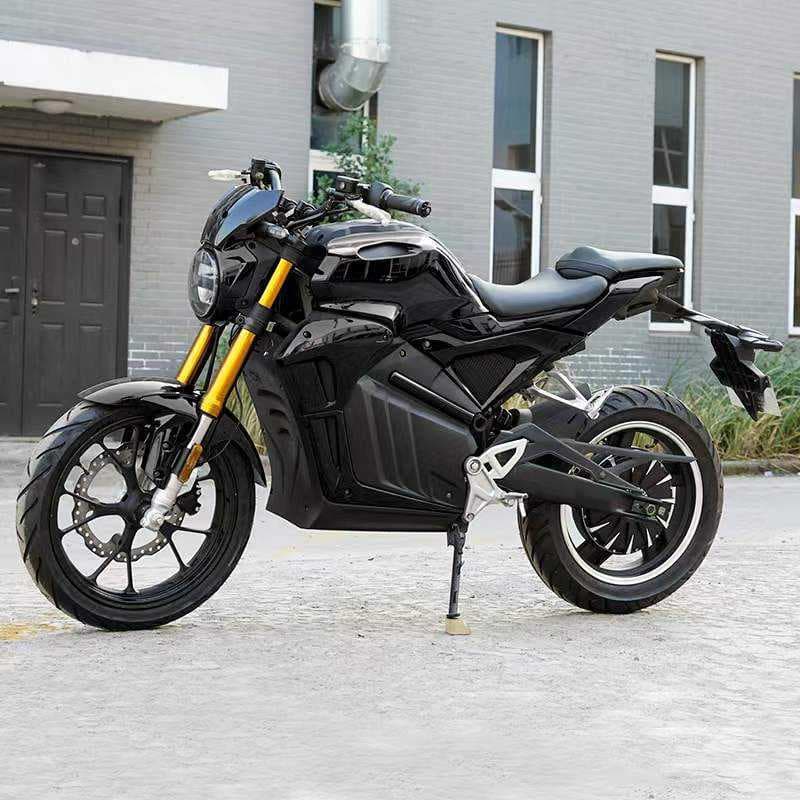 Export V8 Electric Motorcycle 17-inch 72V Electric Vehicle 2000W Electric Motorcycle