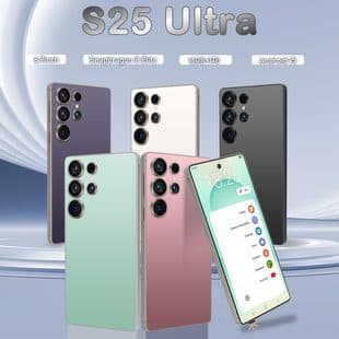 Cugo Cross-Border Phone Nine Colors Model S25 Ultra Configuration 1+16GB Large Screen